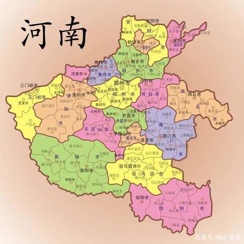 河南地图