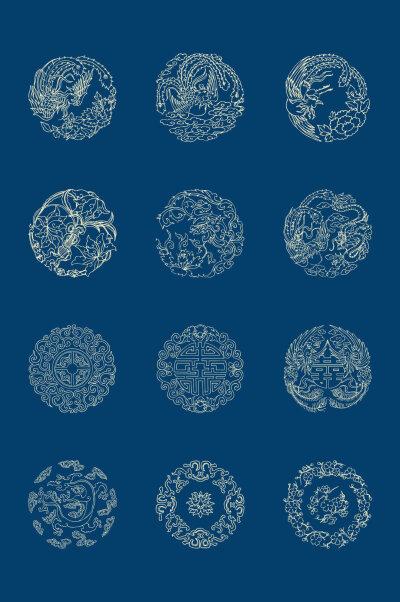 中国古典单独纹样