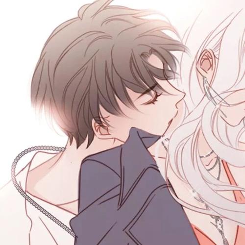 动漫情侣头像我对男朋友就一个要求必须是你