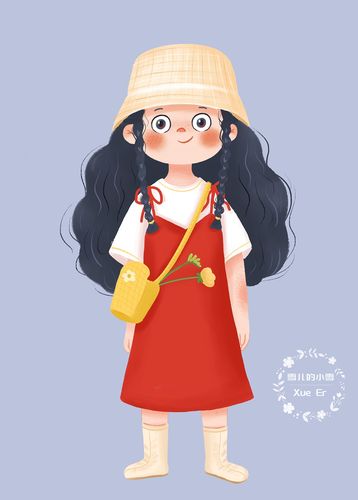 戴帽子的女孩