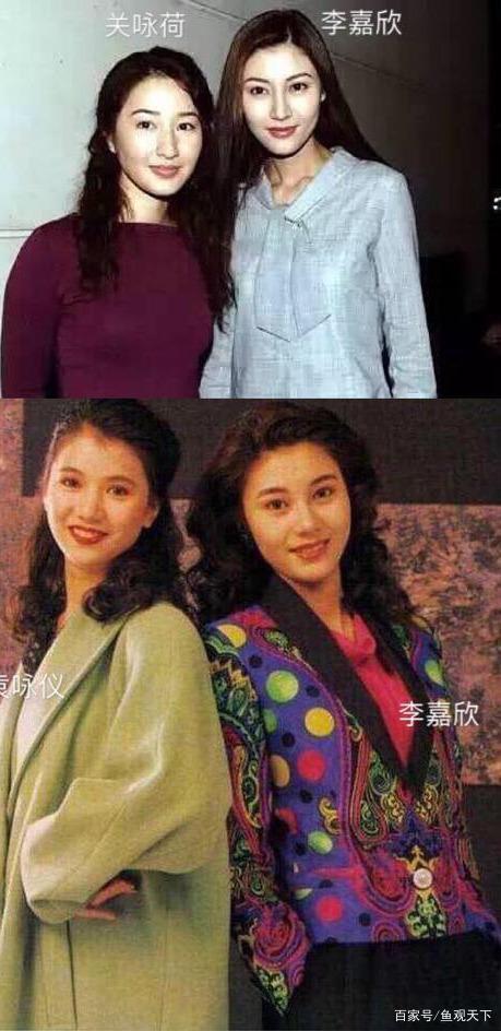 周慧敏,王祖贤,林青霞,杨采妮,林青霞等的同框照,谁