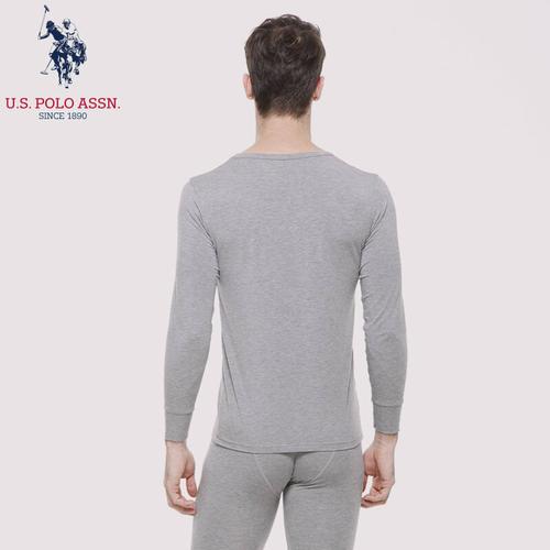 s. polo assn.)viscose保暖内衣套装男浅灰 男款浅灰 xxxl