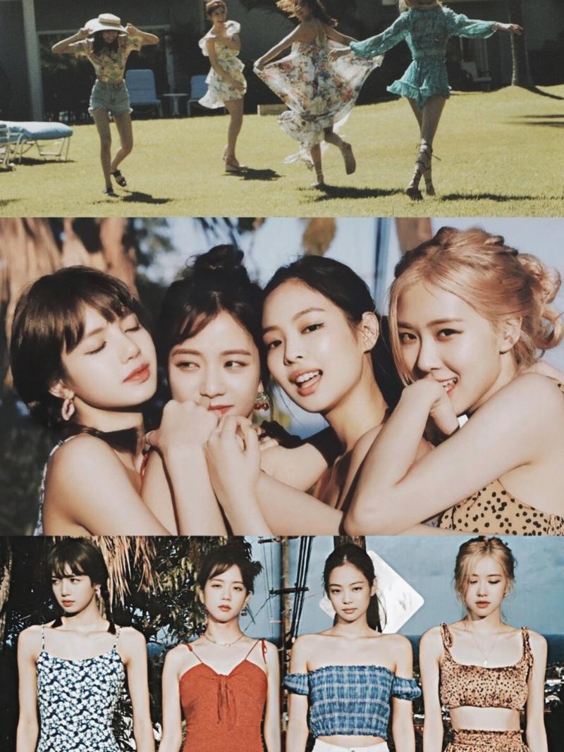 blackpink 壁纸 夏日日记 写真