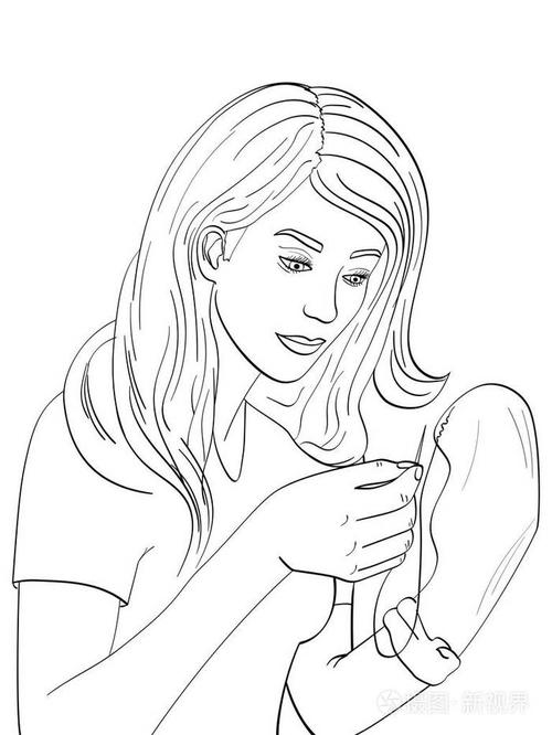 年轻时, 女孩用针线缝制男子