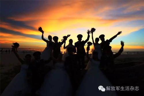高清组图白纱军装今天我终于成为了你的新娘