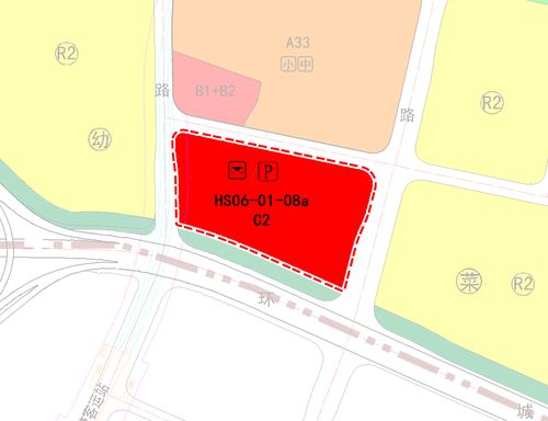 宁波市气象路地段hs06控制性详细规划局部调整丽园南路学校南侧地块批