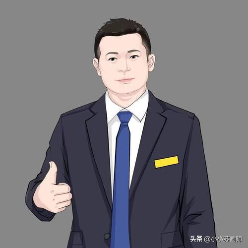 换一换你的头像吧中年男士的工作头像简单帅气又大方