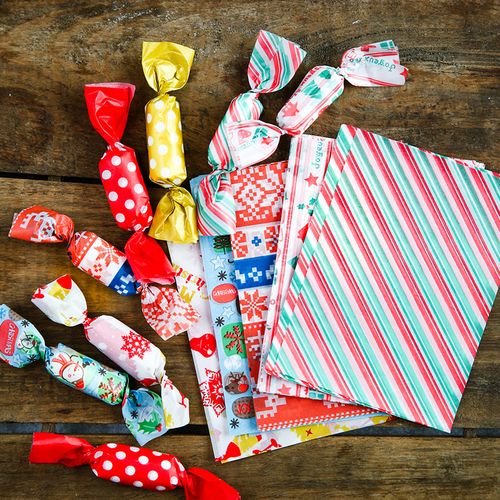 牛轧糖包装纸圣诞节糖纸