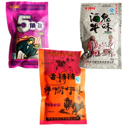 香铛铛手撕牛肉辣条牛味味妈咪5角包5毛钱校园零食麻辣 手撕  5角包各