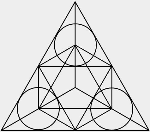 含有几何图形简笔画