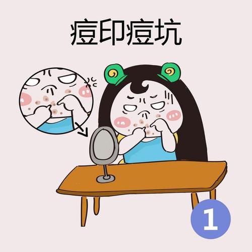 医美漫画,祛痘