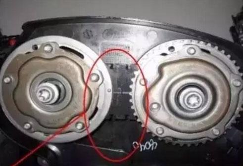 别克英朗正时皮带在哪,英朗正时皮带校对方法图解