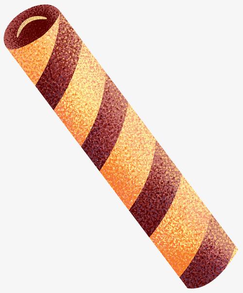 情人节手绘巧克力棒零食素材