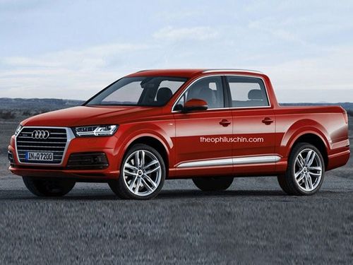 而外媒也在7月曝光了基于x4绘制的皮卡车型