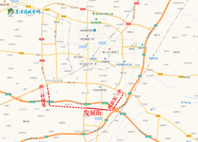 保定要建南三环和高铁南站!博野将迎来大发展!