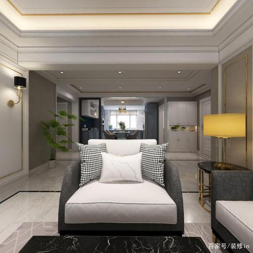 15套轻奢风客餐厅效果,不管装不装修,都值得收藏!