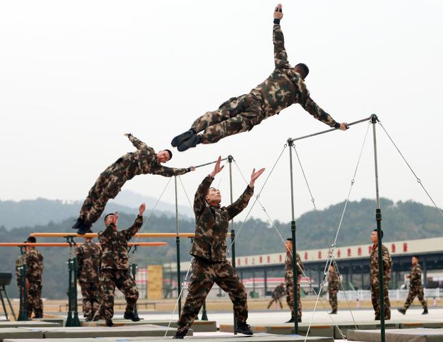 武警部队首期新军事训练大纲集训结束