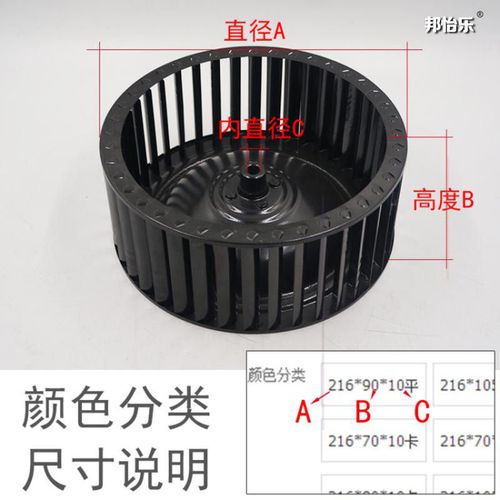 适配新飞配件欧派志高爱妻强风老板抽油烟机风轮风扇涡轮叶轮通用