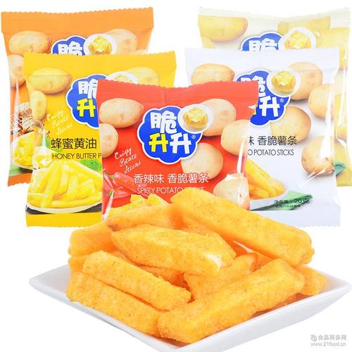 香脆薯条薯片20g经典原味 蜂蜜黄油选焦糖 膨化食品馋嘴屋 脆升升