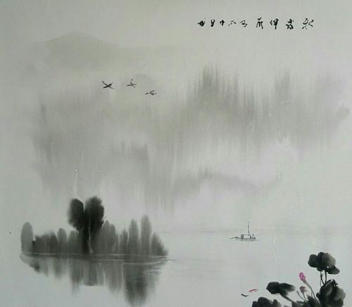冯少帅布面上的水世界