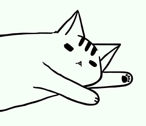 三两生〕橡皮章素材 猫咪