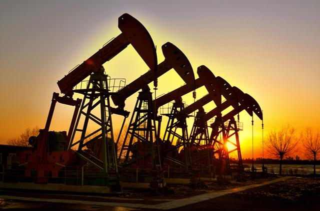 东营盛产石油,著名的胜利油田就在这里,路上恰巧遇到些油井,内心那是