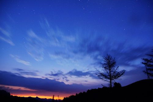 黎明前依然璀璨的星辰