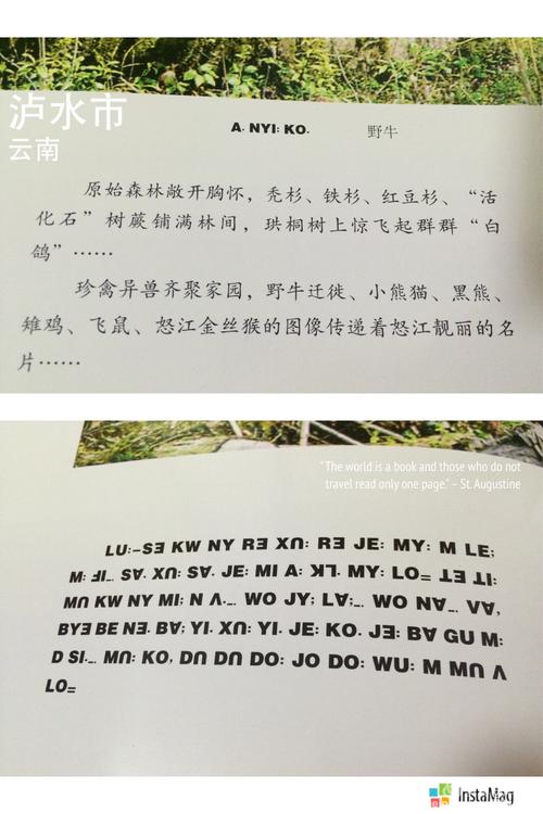 有趣的傈僳族文字