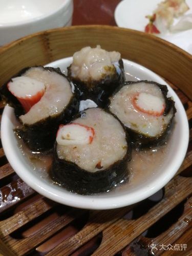 九龙鼎餐饮茶中馆-蚧柳紫菜卷图片-惠东县美食-大众