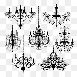 手绘落地水晶灯装饰纹样