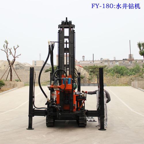 山东厂家生产 fyx-180型 气动打井机 履带式水井钻机 全液压操作钻车