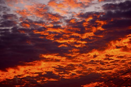 朝霞火烧云 |摄影|风光摄影|z03188214 - 原创作品