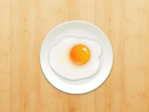 写实鸡蛋一枚
