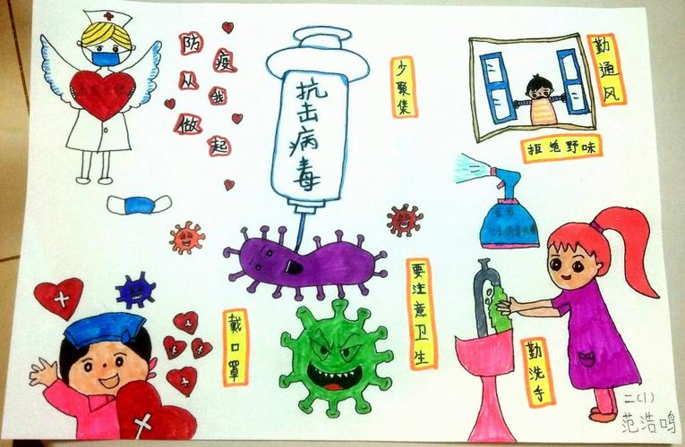 【童心绘疫情】垦利区三小二年级一班疫情教育绘本优秀作品展示
