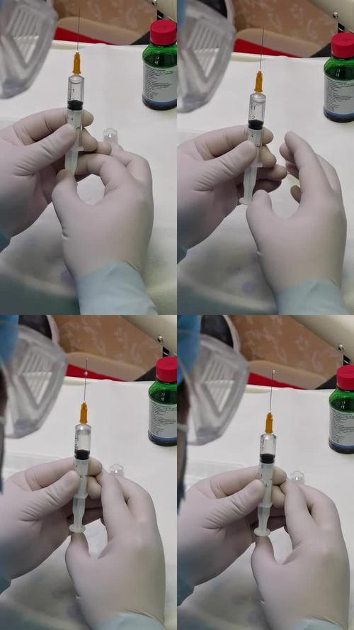 竖屏注射器排气
