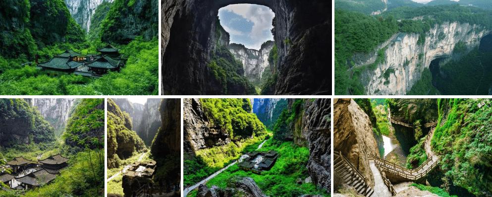 重庆必玩景点之武隆天生三桥(aaaaa级)重庆好玩的地方太多了,比如