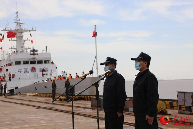 中国海警完成北太平洋公海渔业执法巡航凯旋组图
