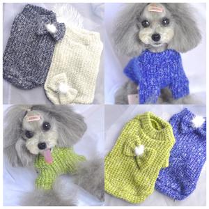 狗狗泰迪英短猫咪雪纳瑞比熊俊介约克夏小型犬衣服秋冬装毛衣编织