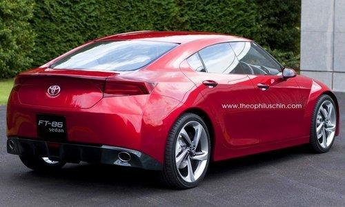 丰田gt86将推四门三厢版 或2014年发布