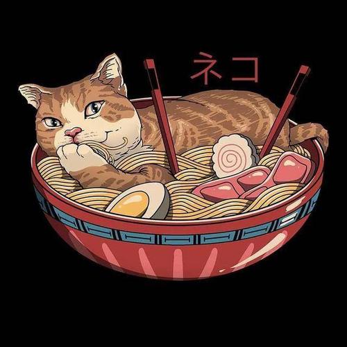 浮世绘风动漫插画