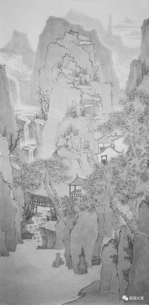 国画欣赏 ii 赵荣昌:山水画15幅