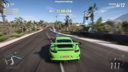 保时捷911竞速极限竞速地平线5里风景绝美