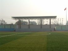 桃园中学校园主席台