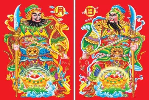重拾记忆中的门神 不仅只有秦叔宝和尉迟恭!