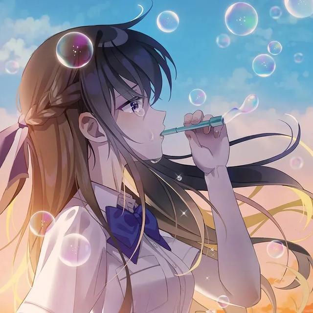 动漫女生头像高冷系