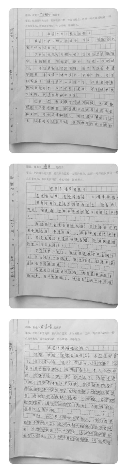 我手写我心,我笔抒我情 ——那大镇第十一小学作文竞赛侧记