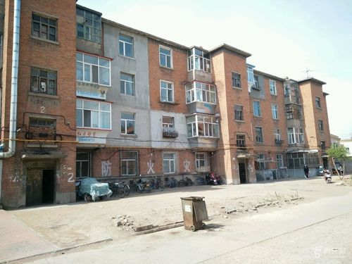 富拉尔基和平路老建筑街区4梯