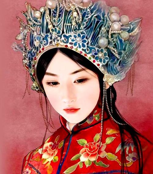 com 【图】云想衣裳花想容*凤冠霞帔_养只小鸡的收集_我喜欢网 1 woxi