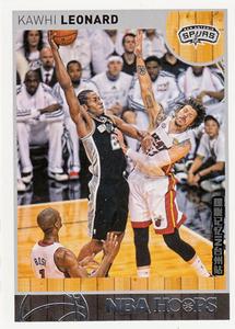科怀 伦纳德 leonard 马刺2号 panini 2013-14 hoops 球星卡 #30