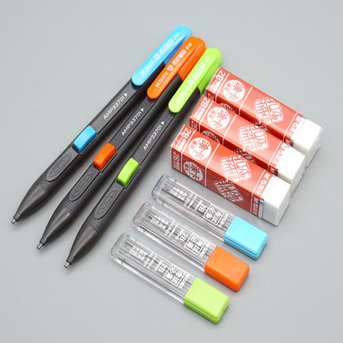 晨光2比考试涂卡铅笔2b涂卡笔套装电脑识别机读卡专用学生文具